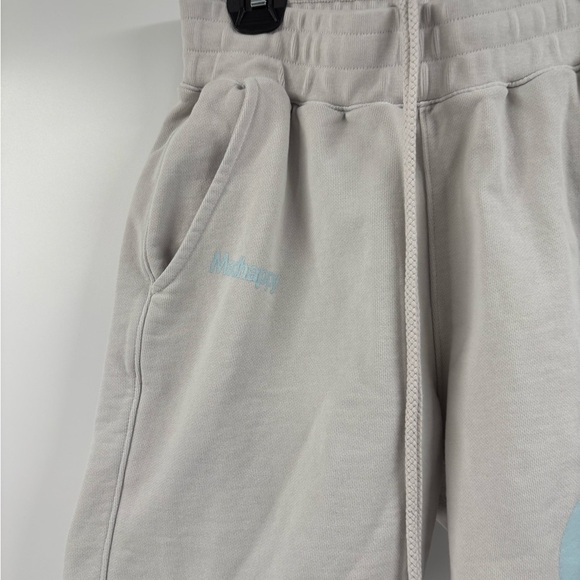 Madhappy peace sign sweat cotton stretchy comfort inseam 8 sweat shorts size xs - Picture 4 of 16